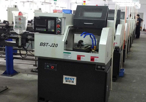 CNC machining area